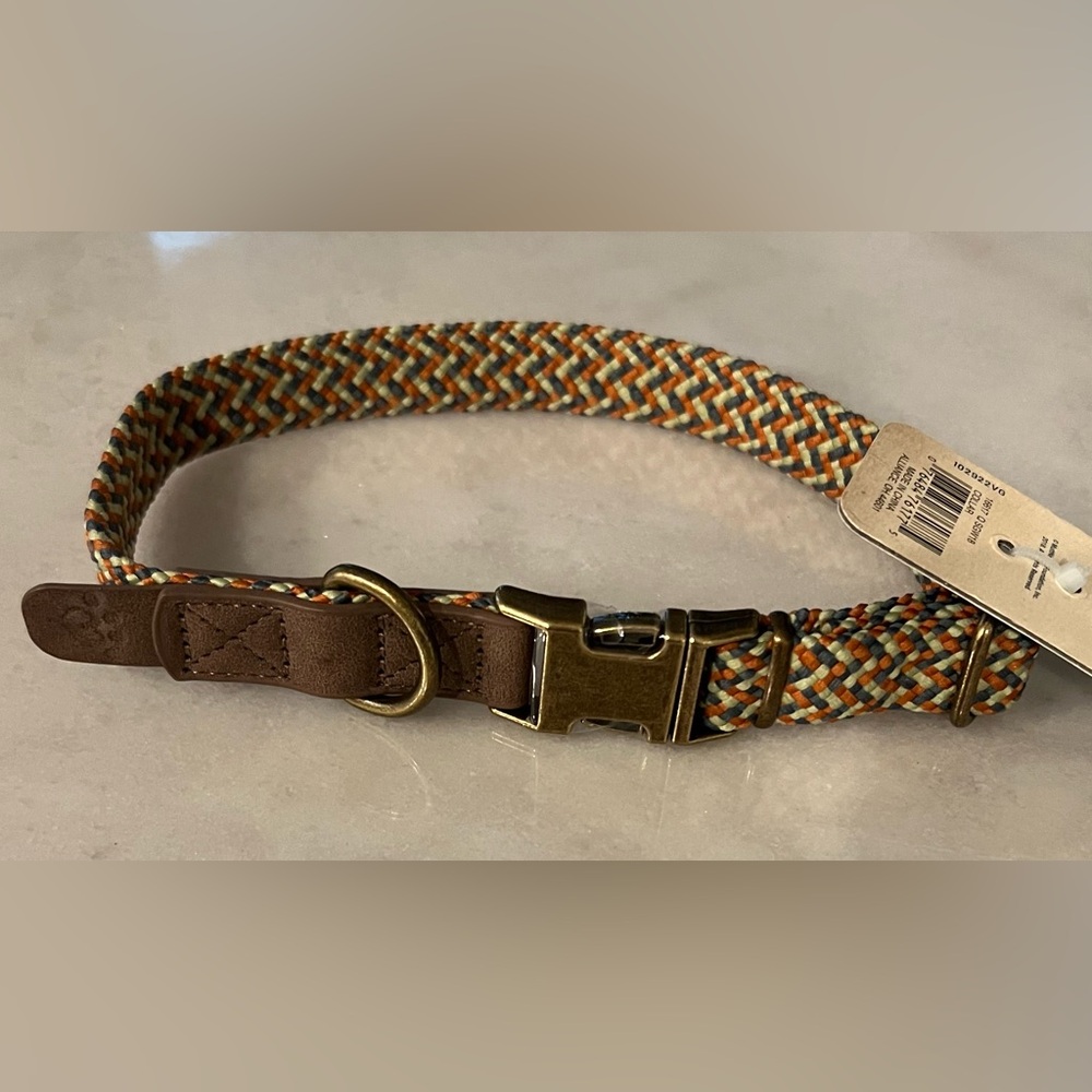 - Mutt Nation Dog Collar S/M Dog Woven